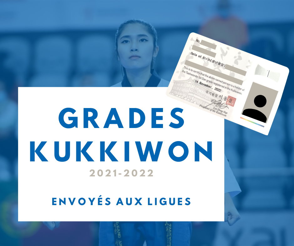 Grade kukkiwon online